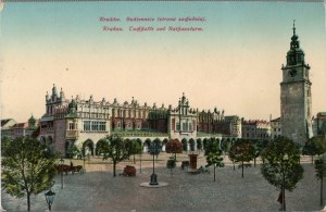 Halle aux draps, côté ouest, 1914