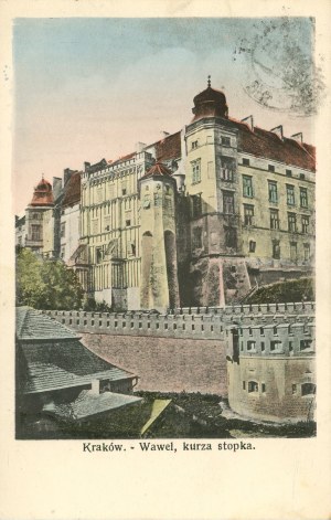 Hrad Wawel, Vrania noha, 1914