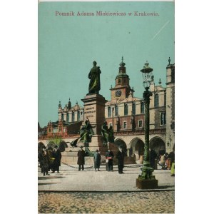 Pomník Adama Mickiewicze, 1911
