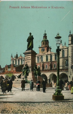 Denkmal für Adam Mickiewicz, 1911