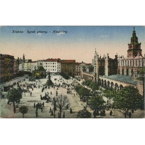 Place du marché, 1918