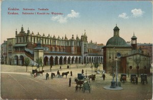 Cloth Hall e chiesa di St Adalbert, 1915