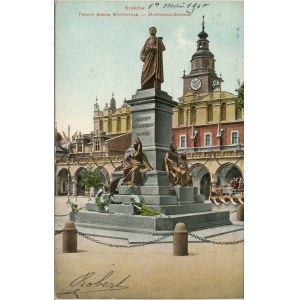 Pomník Adama Mickiewicza, 1910