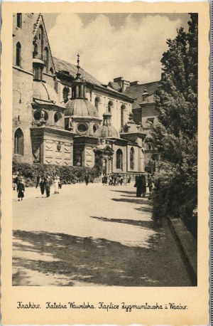 Katedra Wawelska i Kaplice Zygmuntowska i Wazów, 1938