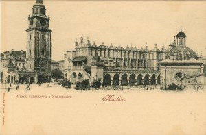 Wieża Ratuszowa i Sukiennice, ok. 1900