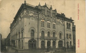 Ancien bâtiment du théâtre, 1906