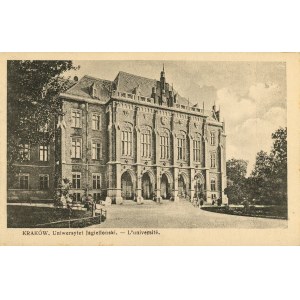 Jagelovská univerzita, asi 1910