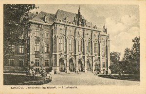 Jagelovská univerzita, asi 1910