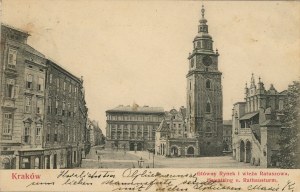 Główny Rynek i Wieża Ratuszowa, 1906