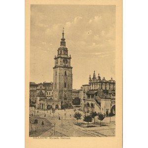 Tržní náměstí, radnice, asi 1920