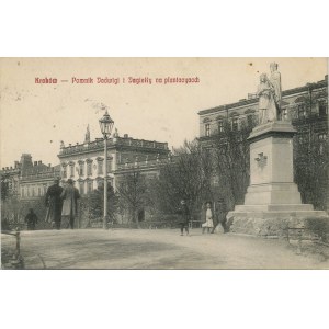 Pomník Jadwigy a Jagielly v Plantážích, 1911