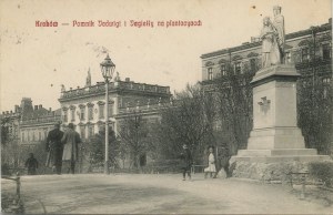 Pomnik Jadwigi i Jagiełły na Plantacyach, 1911