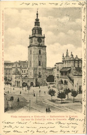 Tour de l'hôtel de ville, 1902