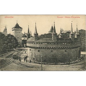 Rondel i Brama Floryańska, 1910