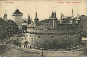 Rondel a Floriánská brána, 1910