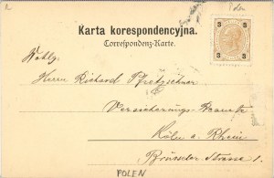 Główny Rynek z kościółkiem sw. Wojciecha, 1900
