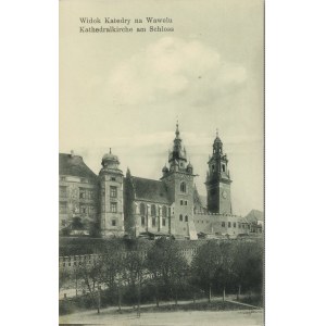 Pohled na katedrálu Wawel, 1908