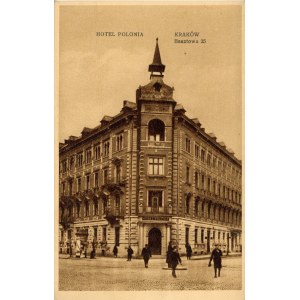 Hotel Polonia, ulice Basztowa, 1931