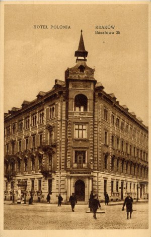 Hotel Polonia, Basztowa-Straße, 1931