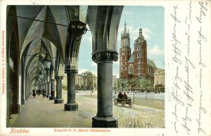 St. Marienkirche und Tuchhalle, 1900