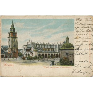Wieża Ratuszowa i Sukiennice, 1900