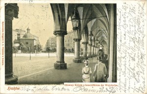 Hlavní náměstí s kostelem svatého Adalberta, 1900