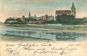 Le rocher et le château de Wawel, 1904