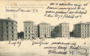 Kraków - Podgórze - C. k. Koszary Arcyksięcia Rudolfa, 1909