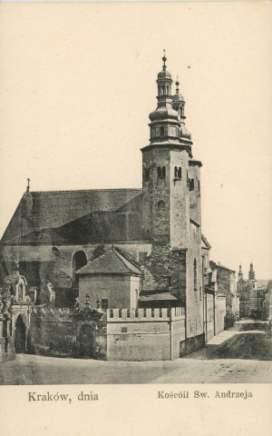 Kostel svatého Ondřeje, asi 1900