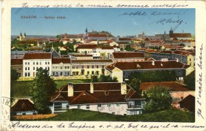 Krakov - Podgórze - celkový pohled, 1911