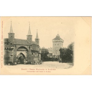 Rondel a Floriánska brána, 1900