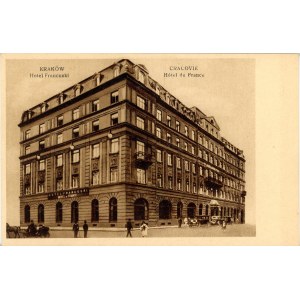 Hotel Francuski, Pijarska ulice, cca 1910
