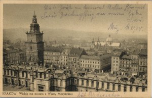 Vue de la ville depuis la tour Marjacka, 1940