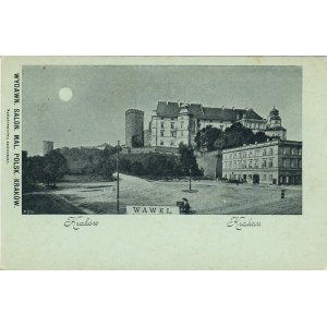 Il castello di Wawel, il cosiddetto chiaro di luna, 1900 ca.