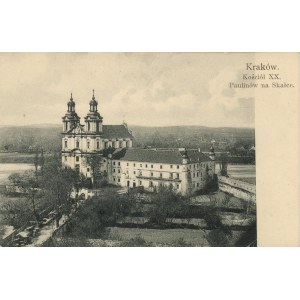 Církev XX. Paulánský kostel na skále, kolem roku 1900