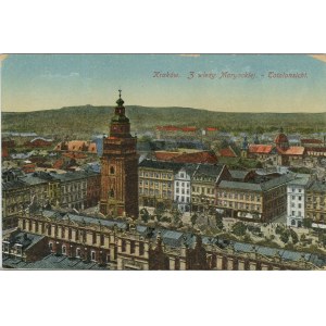 Z wieży Maryackiej, ok. 1910