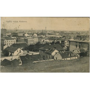 Krakov - Podgórze - Celkový pohled na Krakov, 1909