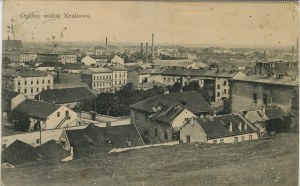 Cracovie - Podgórze - Vue générale de Cracovie, 1909