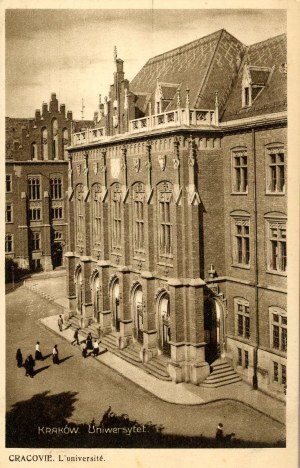 Université Jagiellonian, vers 1920