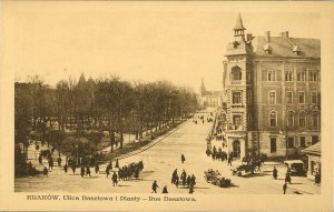 Via Basztowa e via Planty, 1920 ca.