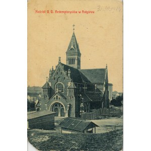Krakau - Podgórze - Kirche der Redemptoristenpatres, 1914. Redemptoristen, 1914