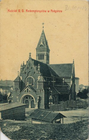 Krakow - Podgórze - O.O. Church. Redemptorists, 1914