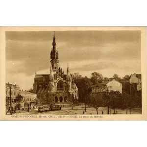 Krakow - Podgórze - Market Square, 1930