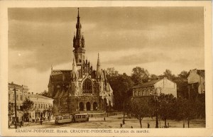 Krakow - Podgórze - Market Square, 1930