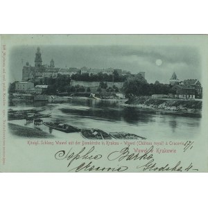 Wawel, tzw. księżycówka, 1900