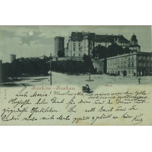 Schloss Wawel, so genannter Mondschein, ca. 1898