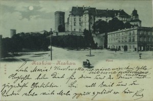 Wawel, tzw. księżycówka, ok. 1898