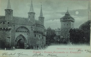 Rondel i Brama Floryańska, tzw. księżycówka, 1898