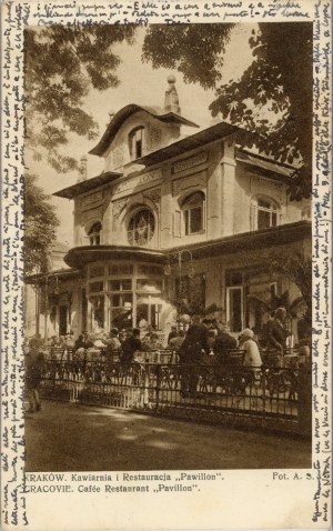 Kaviareň a reštaurácia Pavilion, 1928