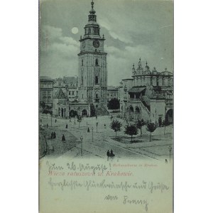 Wieża Ratuszowa, tzw. księżycówka, 1898